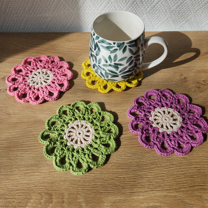 Dessous de tasse "Printemps"